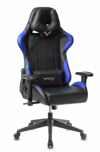 Купить  кресло zombie viking 5 aero черный/синий искусственная кожа с подголов. крестовина пластик viking 5 aero blue в интернет-магазине Айсберг!