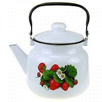 Купить  чайник чайник 3,5л эмаль земляника 01-2713/4/ магнитогорск 0073 в интернет-магазине Айсберг!
