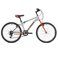 Купить  велосипед stinger defender 24 shv.defend.14 gr 8 серый 14" (ty21//ts38) в интернет-магазине Айсберг!