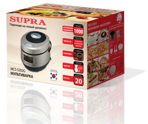 Купить  мультиварка supra mcs-5202 s в интернет-магазине Айсберг! фото 9