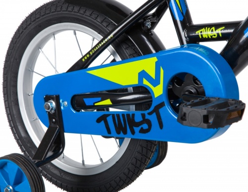 Купить  велосипед novatrack 141 twist.bk 20 черный 14" в интернет-магазине Айсберг! фото 4