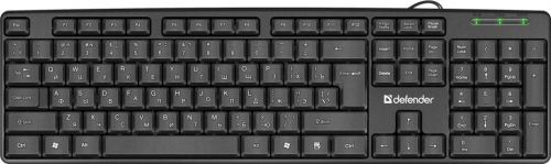 Купить  клавиатура defender element hb-520 usb ru black (45538) в интернет-магазине Айсберг!