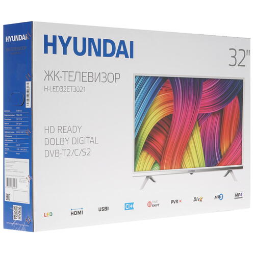 Купить  телевизор hyundai h-led 32 et 3021 в интернет-магазине Айсберг! фото 5