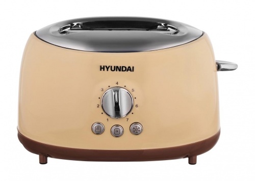 Купить  тостер hyundai hyt-8004 бежево/коричневый в интернет-магазине Айсберг!