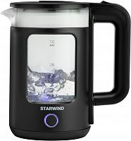 Купить  чайник starwind skg-1053 черный в интернет-магазине Айсберг!