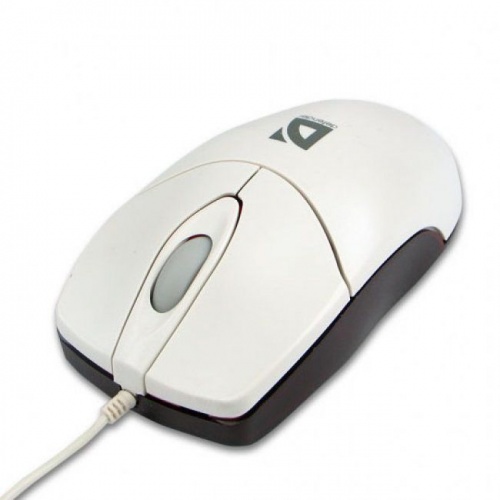 Купить  мышь defender  e2330w, optical, white ps/2,  roll в интернет-магазине Айсберг! фото 2