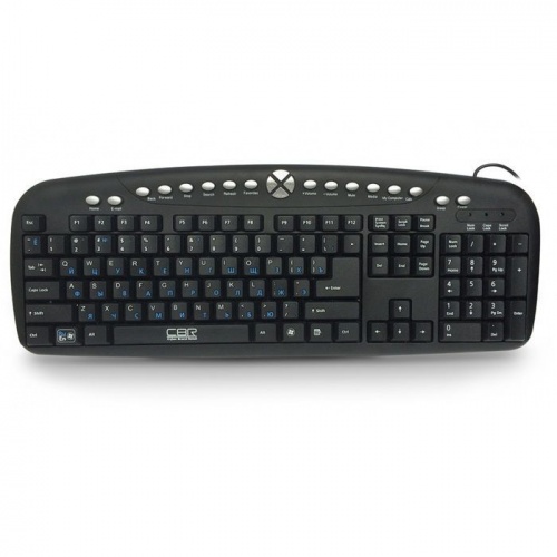 Купить  клавиатура cbr kb-340 gm usb в интернет-магазине Айсберг!