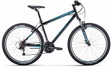 Купить  велосипед forward sporting 27,5 1.2 s (27,5" 21ск. рост 17) черный/бирюзовый в интернет-магазине Айсберг!