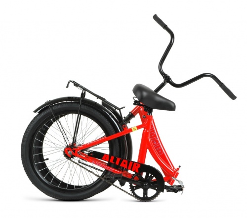 Купить  велосипед altair city 20 (20" 1ск. рост 14" скл.) красный/голубой в интернет-магазине Айсберг! фото 3