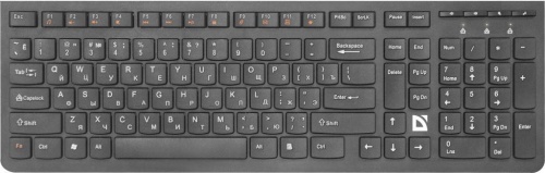 Купить  клавиатура defender ultramate sm-535 ru,черный,мультимедиа в интернет-магазине Айсберг!