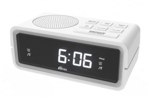 Купить  радиобудильник ritmix rrc-606 white в интернет-магазине Айсберг!