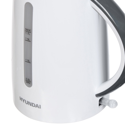Купить  чайник hyundai hyk-p 3021 бело/серый в интернет-магазине Айсберг! фото 4