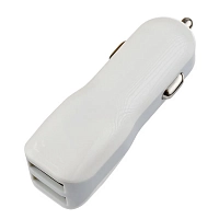 Аксессуары для автомобиля Зарядное устройство PERFEO USB, 2.1A, белый /серый (I4614)
