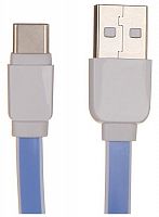 Купить  соединительные шнуры ldnio xs-07/ usb кабель type-c/ 1m/ 2.1a/ blue (ld-b4534) в интернет-магазине Айсберг!
