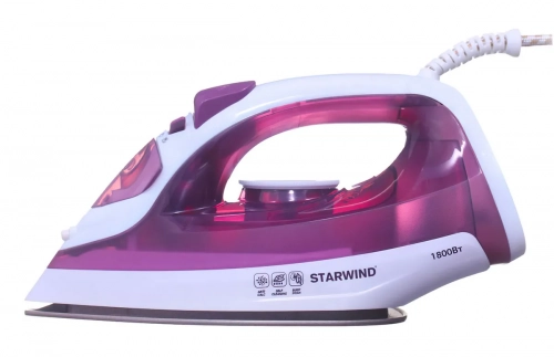 Купить  утюг starwind sir 6921 фиолетовый /белый в интернет-магазине Айсберг! фото 7