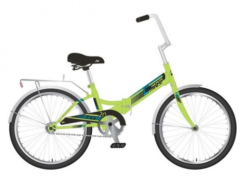 Купить  велосипед novatrack 20 ftg 201.g n 20 зеленый 20" в интернет-магазине Айсберг!