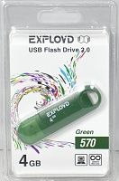 Купить  flash exployd 4gb -570 green в интернет-магазине Айсберг!