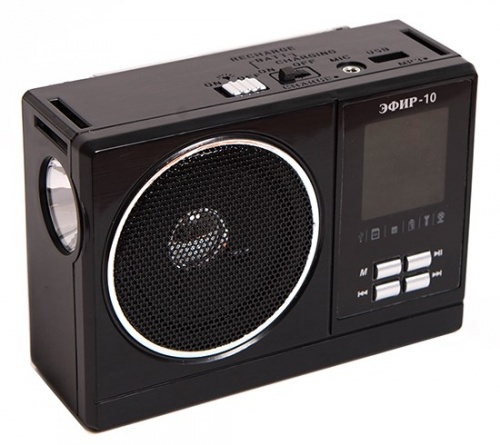 Купить  радио,часы,приемник радиоприемник эфир-10 в интернет-магазине Айсберг! фото 3