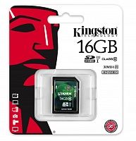 Купить  карта памяти sd card 16gb kingston sdhc сlass 10 (sd10v/16gb) в интернет-магазине Айсберг!