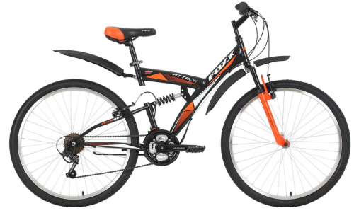 Купить  велосипед foxx 26 sfv.attac.20 bk0 черный 20" в интернет-магазине Айсберг!