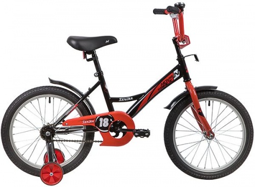 Купить  велосипед novatrack 183 strike.bkr 20 strike 18" черно-красный в интернет-магазине Айсберг!