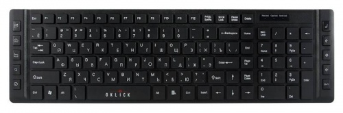 Купить  клавиатура oklick 530s black usb slim multimedia в интернет-магазине Айсберг!