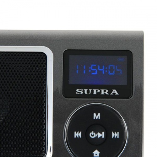 Купить  портативная аудиосистема  supra pas-6280 grey в интернет-магазине Айсберг! фото 4