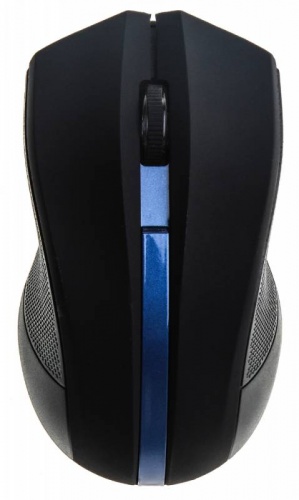 Купить  мышь oklick 615mw black/blue optical (1000dpi) usb в интернет-магазине Айсберг! фото 2