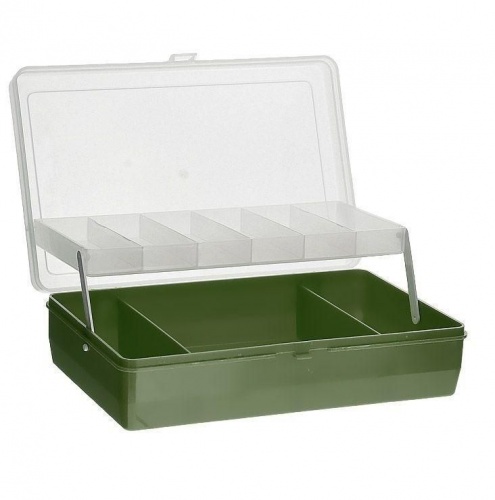 Купить  аксессуары коробка для мелочей тривол-м тип4 (темно--зеленая) с микролифтом в интернет-магазине Айсберг!