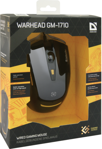 Купить  мышь defender warhead gm-1710 в интернет-магазине Айсберг! фото 4