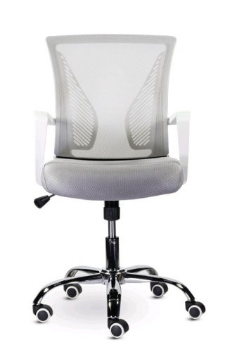 Купить  компьютерное кресло m-800 энжел/angel white pl хром ср e71 (серебристый) в интернет-магазине Айсберг! фото 4