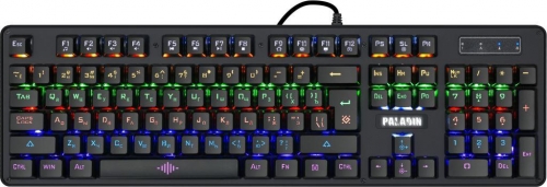 Купить  клавиатура defender paladin gk-370 l ru, rainbow в интернет-магазине Айсберг!