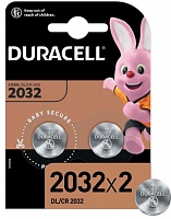 Батареи Duracell  CR 2032-2BL