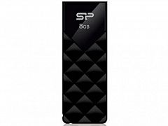 Flash USB 2.0 Flash Silicon Power 8GB Ultra U03 Black (SP008GBUF2U03V1K)