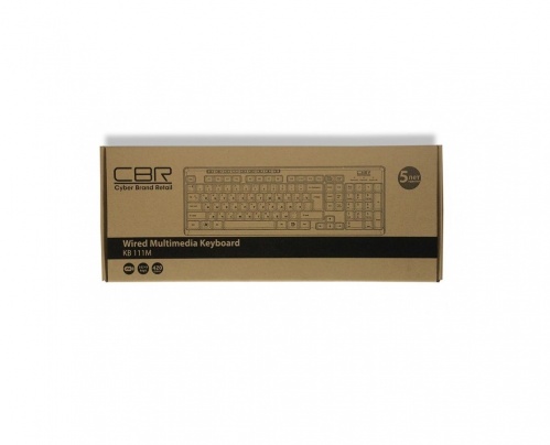 Купить  клавиатура cbr kb-111 m usb в интернет-магазине Айсберг! фото 4