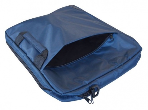 Купить  сумка для ноутбука pc pet pcp-1004bl 15.6" nylon style toplader front compartment side stripes т.синий в интернет-магазине Айсберг! фото 4