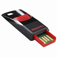 Купить  flash usb 2.0 flash sandisk 32gb cruzer edge red-black (sdcz51-032g-b35) в интернет-магазине Айсберг!