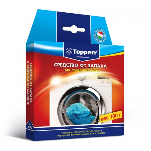 Купить  химия бытовая topperr 3223 средство от запахов в стиральных машинах,100 г в интернет-магазине Айсберг!