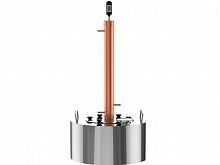 Купить  самогонный аппарат cuprum&steel luxe 12л. (дистиллятор) в интернет-магазине Айсберг!