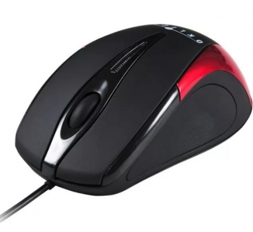 Купить  мышь oklick 235m black/red optical (800dpi) usb в интернет-магазине Айсберг!