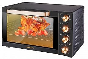 Купить  духовка kraft kf-mo 3504 kbgl мини-печь в интернет-магазине Айсберг!