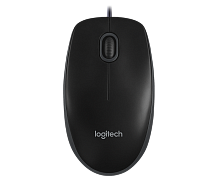 Купить  мышь logitech oem b 100 black, optical mouse, usb в интернет-магазине Айсберг!