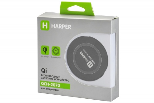 Купить  зарядное устройство harper qch-2070 black беспроводное зу в интернет-магазине Айсберг! фото 3