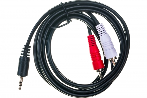 Купить  соединительные шнуры perfeo кабель jack 3.5 мм вилка - 2xrca вилка, длина 1,5 м. (j2002) в интернет-магазине Айсберг!