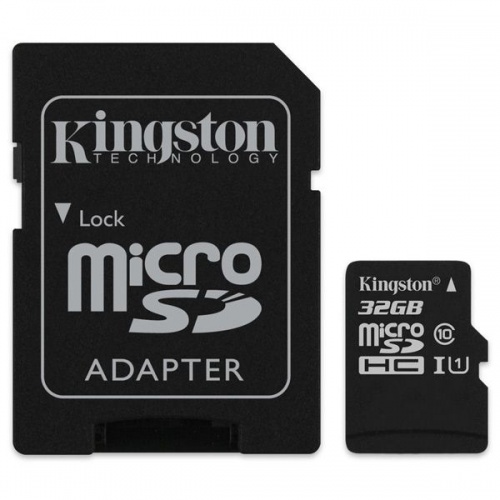 Купить  карта памяти sd-micro 32gb kingston sdhc class 10 + adapter (sdc10g2/32gb) в интернет-магазине Айсберг!