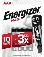 Батареи Energizer LR 03-4 BL Max