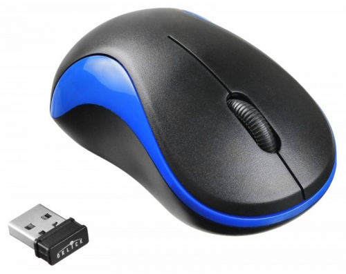 Купить  мышь oklick 605 sw black/blue (1200dpi) usb в интернет-магазине Айсберг! фото 3