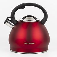 Купить  чайник чайник willmark wtk-4221 ss красный в интернет-магазине Айсберг!
