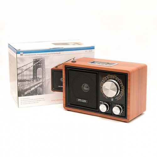 Купить  радио,часы,приемник радиоприемник бзрп рп-329 в интернет-магазине Айсберг! фото 3