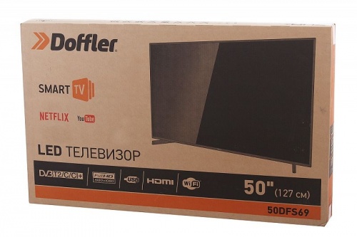 Купить  телевизор doffler 50 dfs 69/1 в интернет-магазине Айсберг! фото 4
